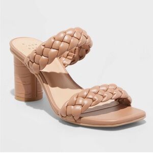 A New Day Braided Block Heels